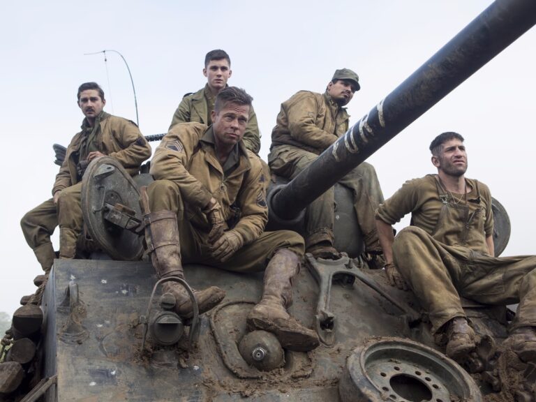 Brad Pitt Jadi Komandan Tank, Film Fury di Perang Dunia II!