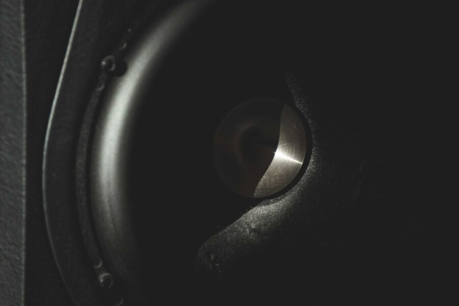 Sound waves speaker