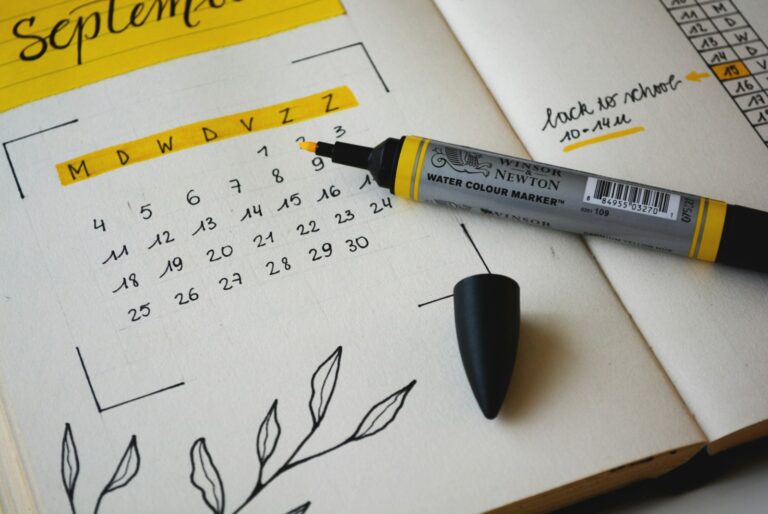 Calendar planning highlighter