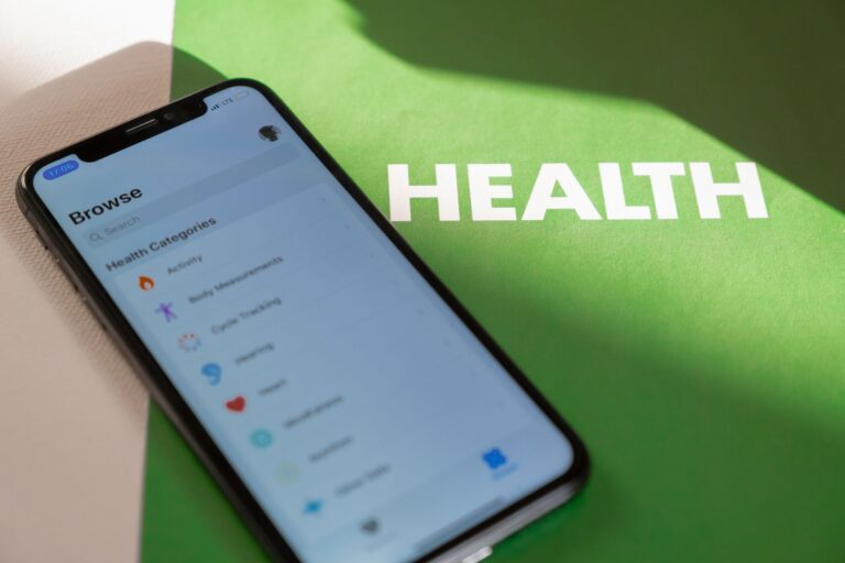 Phone screen health