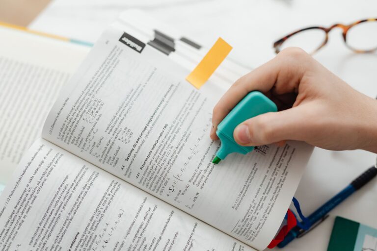 Open notebook pen