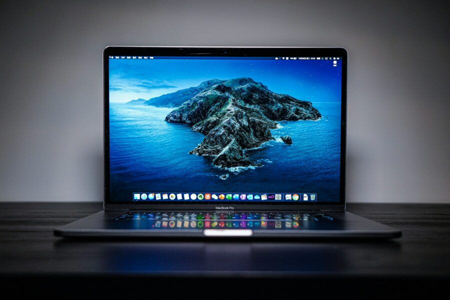 Laptop screen translation