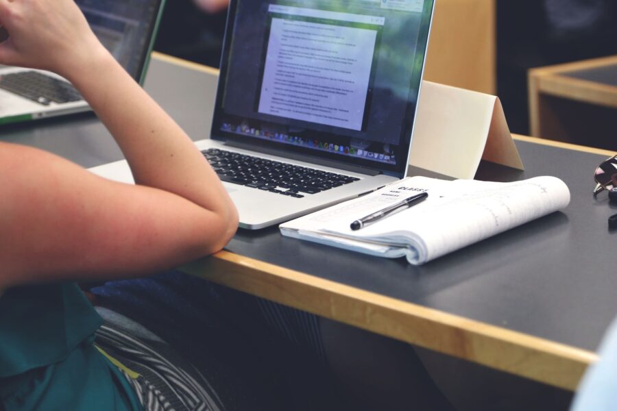 Student laptop notebook