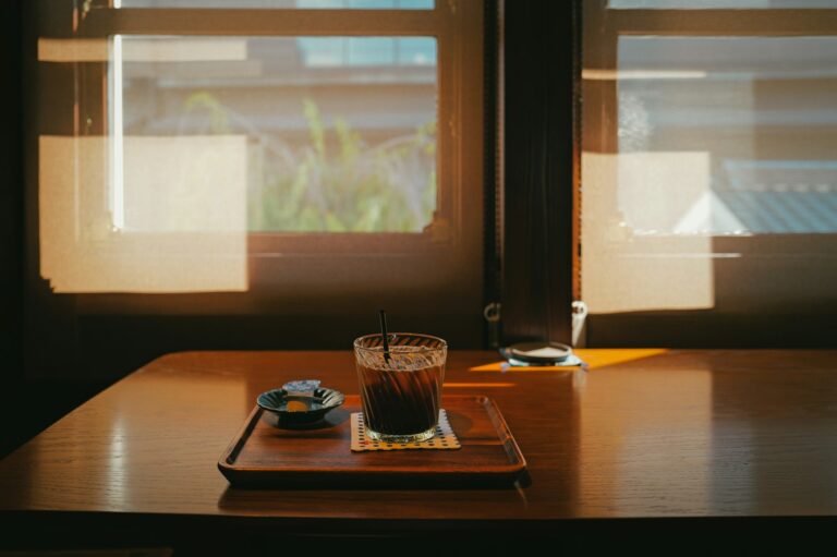 Morning routine coffee