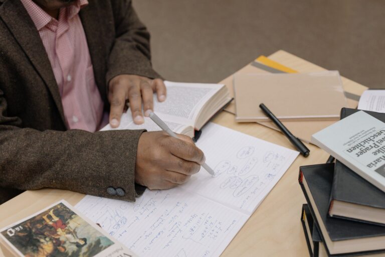 Graduate student writing