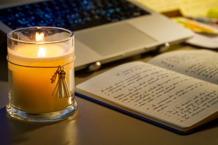 Student desk notebook