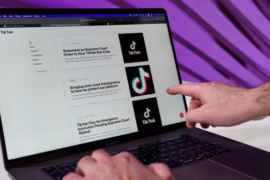 Person laptop government