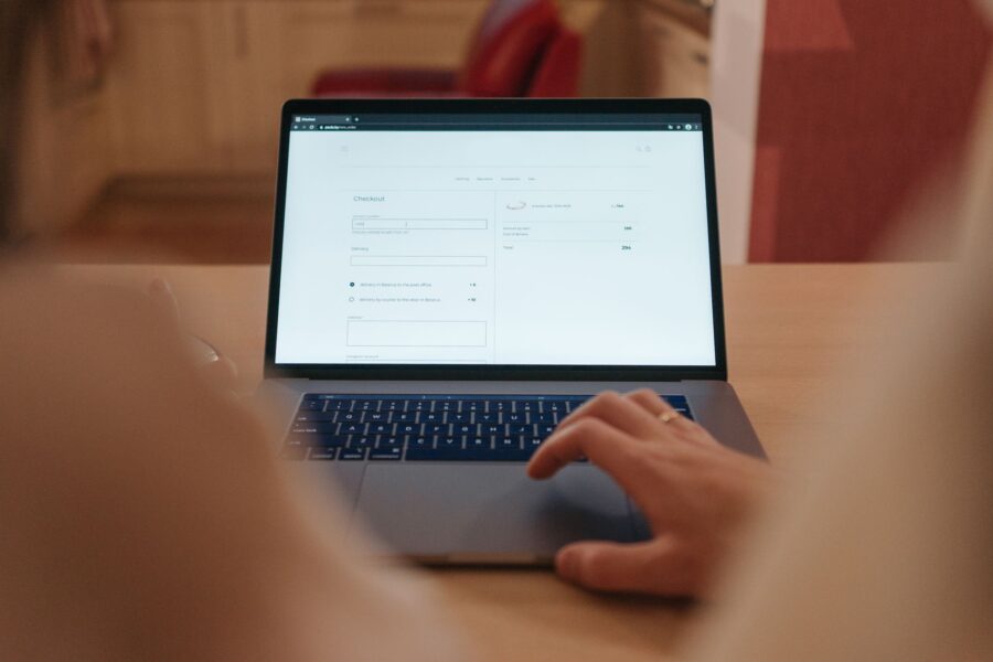 Laptop screen targeted