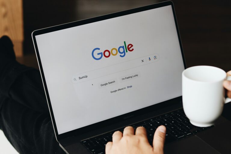 Search results page