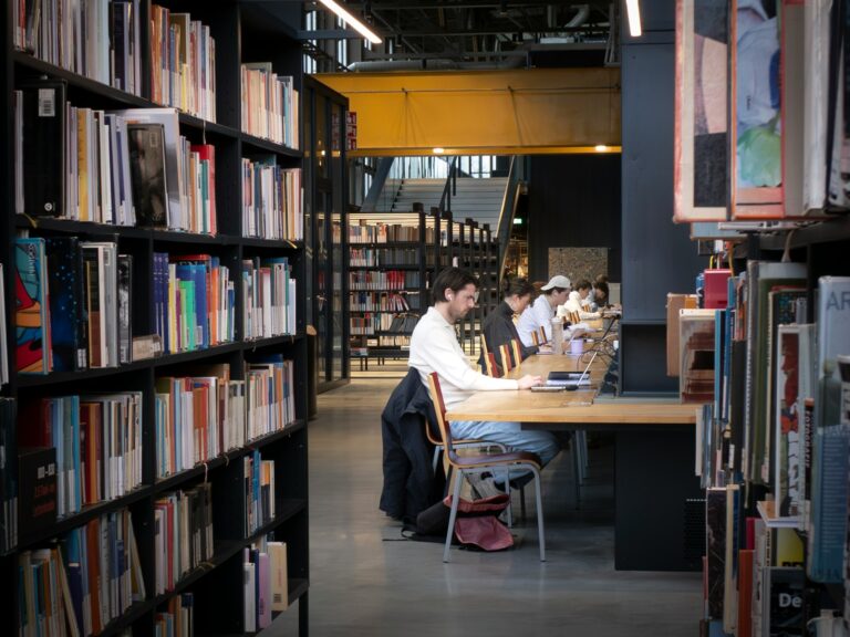 Library table handwritten