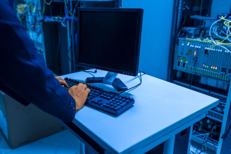 Researcher browsing preprint
