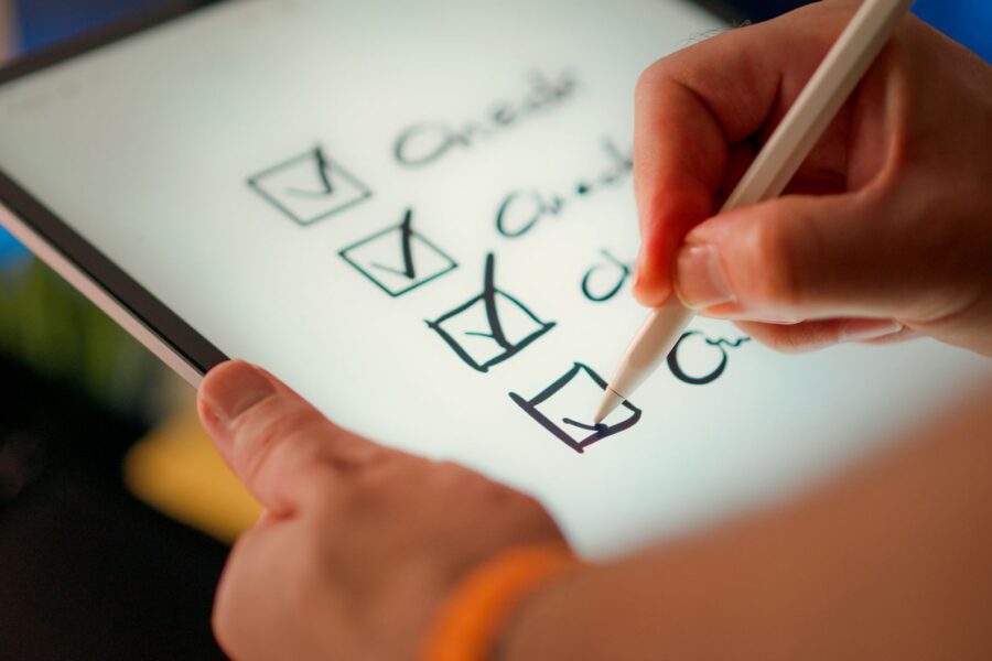 Tablet stylus highlighting