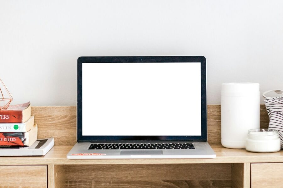 Laptop library desk