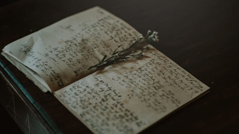 Historical letters documents