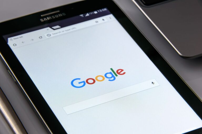 Browser search results