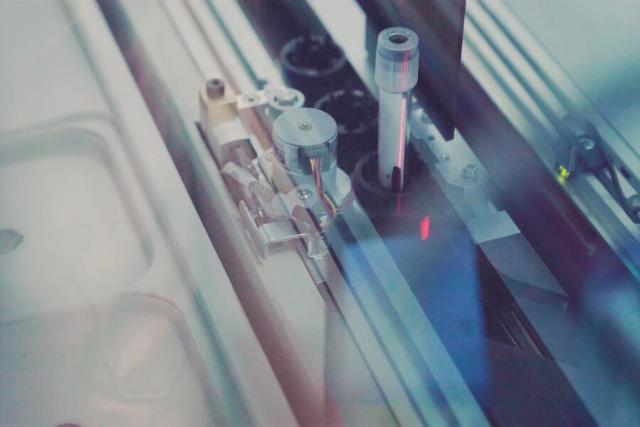 Vaccine vial syringe