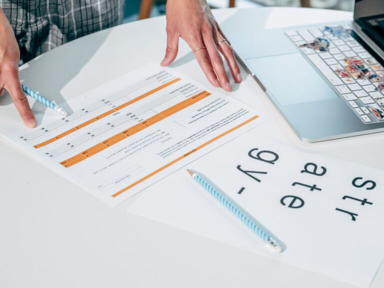 Person checking information