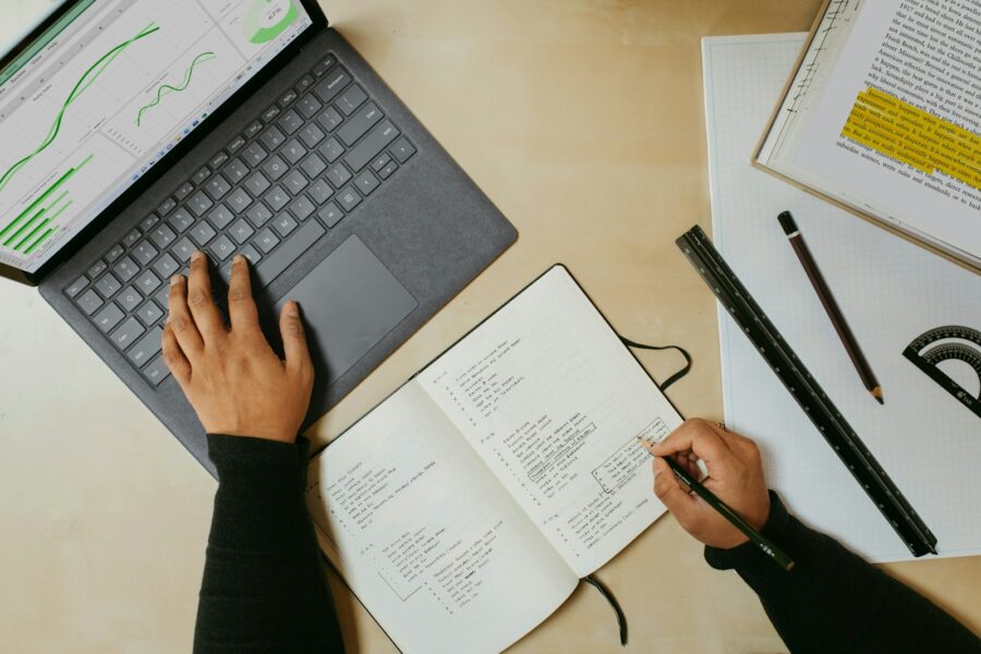 Student laptop notebook