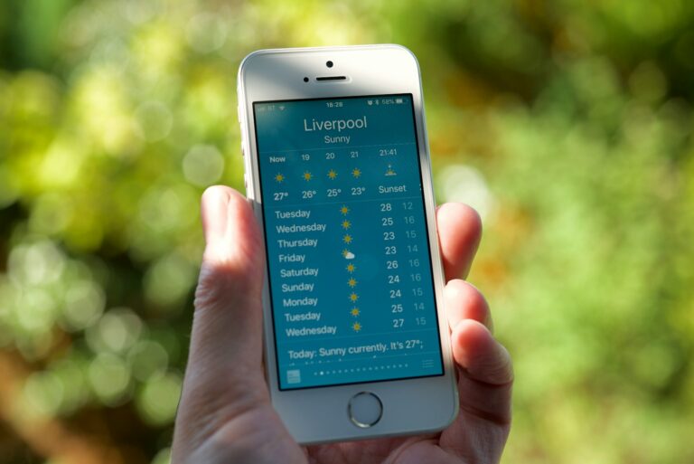 Weather forecast app